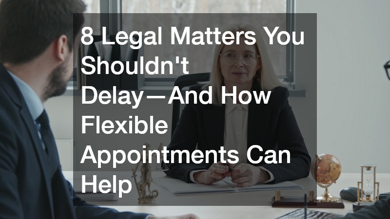 female lawyer talking with a client